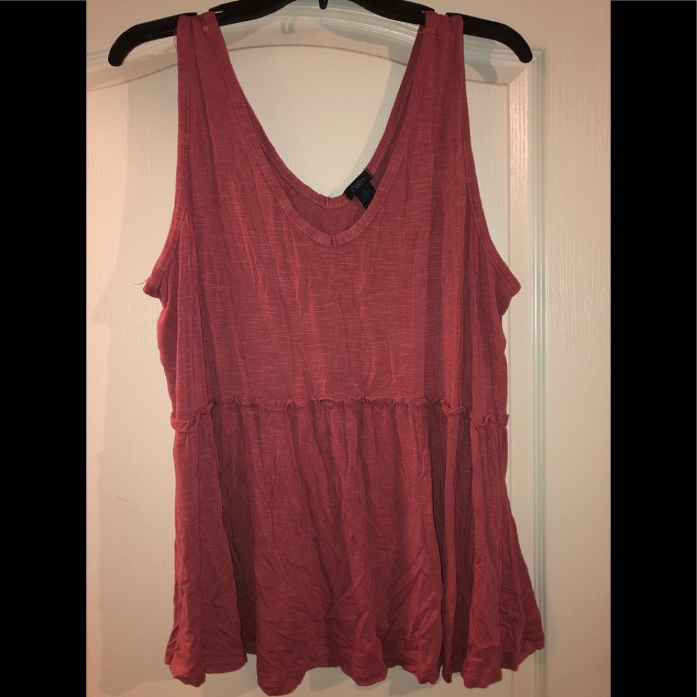 Rue 21 pink (mauve) tank top